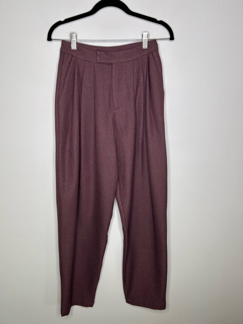 NWT Commense Straight Leg High Waist pleated pants size XS